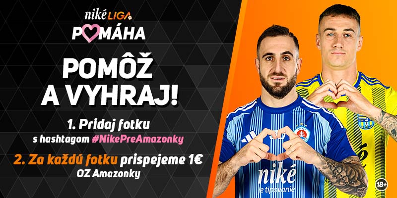 Niké liga znova pomáha: Chyť to do svojich rúk pre OZ Amazonky